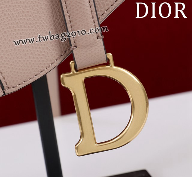 Dior专柜新款迪奥高仿原单长肩带大小号牛皮马鞍包手拎斜挎包 djfk1805